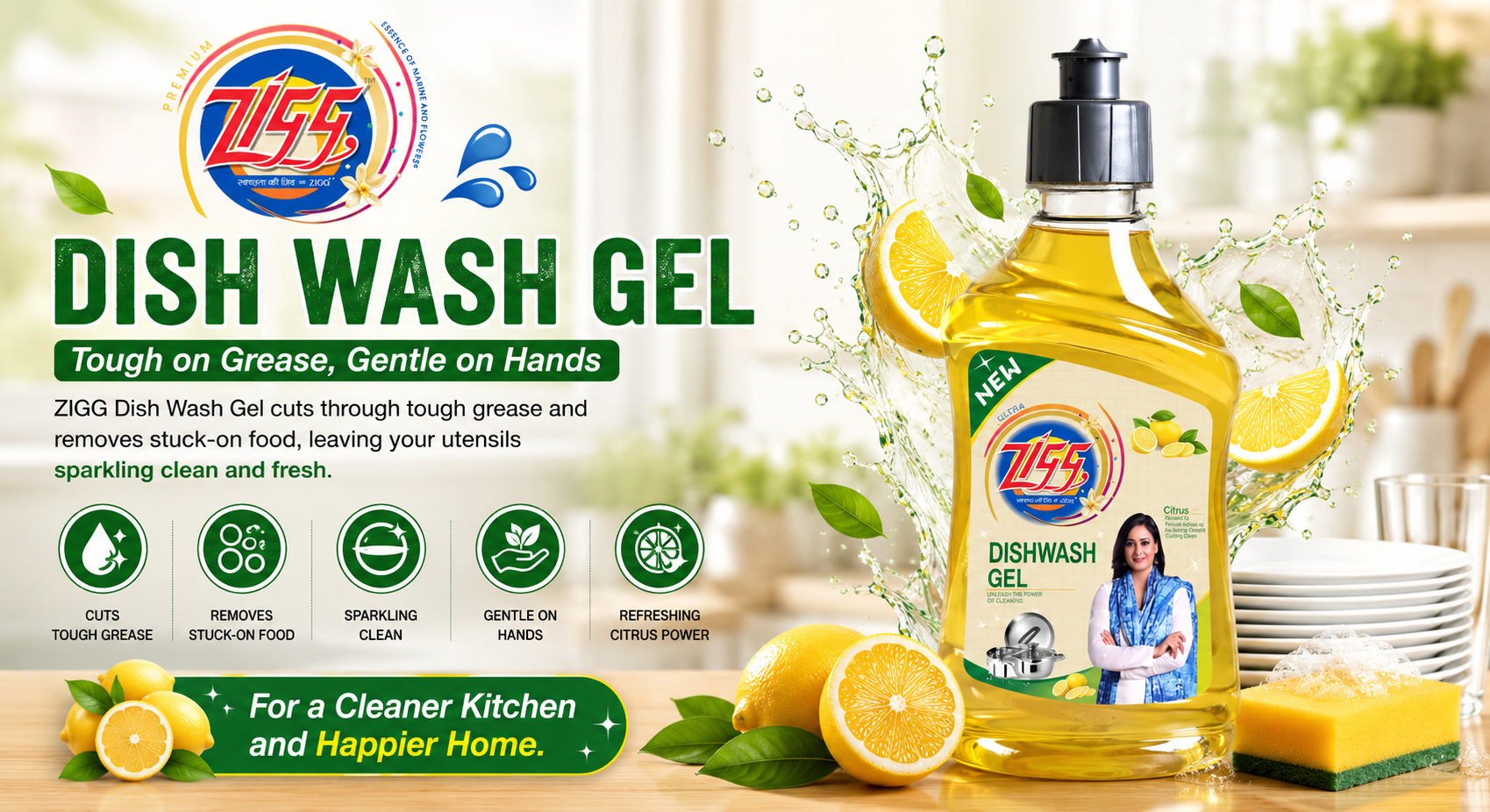 Dish Wash Gel: The Easy Way to Keep Your Utensils Clean and Shiny