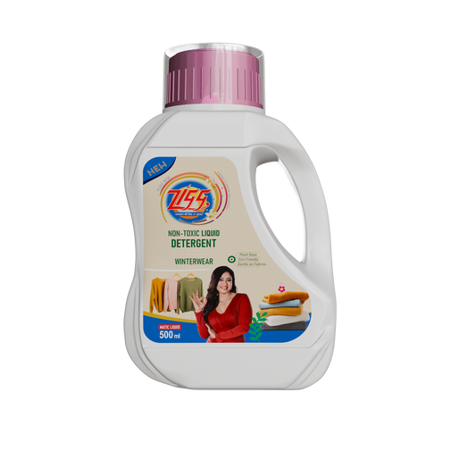 ZIGG Non-Toxic Liquid Detergent Winterwear 500 Ml | formulated using plant-based Ingredients | Eco-friendly | gentle on fabrics