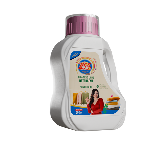 ZIGG Non-Toxic Liquid Detergent Winterwear 500 Ml | formulated using plant-based Ingredients | Eco-friendly | gentle on fabrics