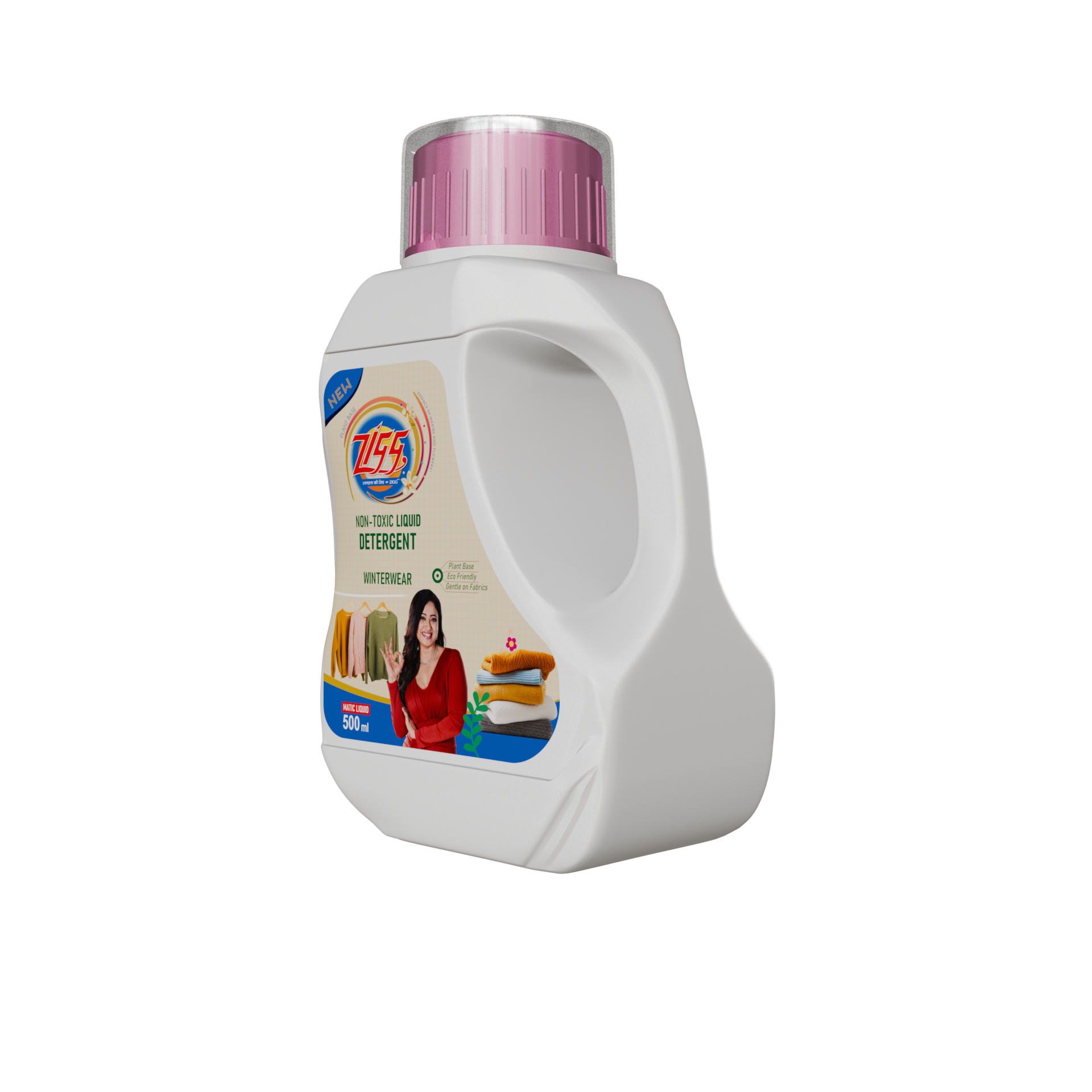ZIGG Non-Toxic Liquid Detergent Winterwear 500 Ml | formulated using plant-based Ingredients | Eco-friendly | gentle on fabrics