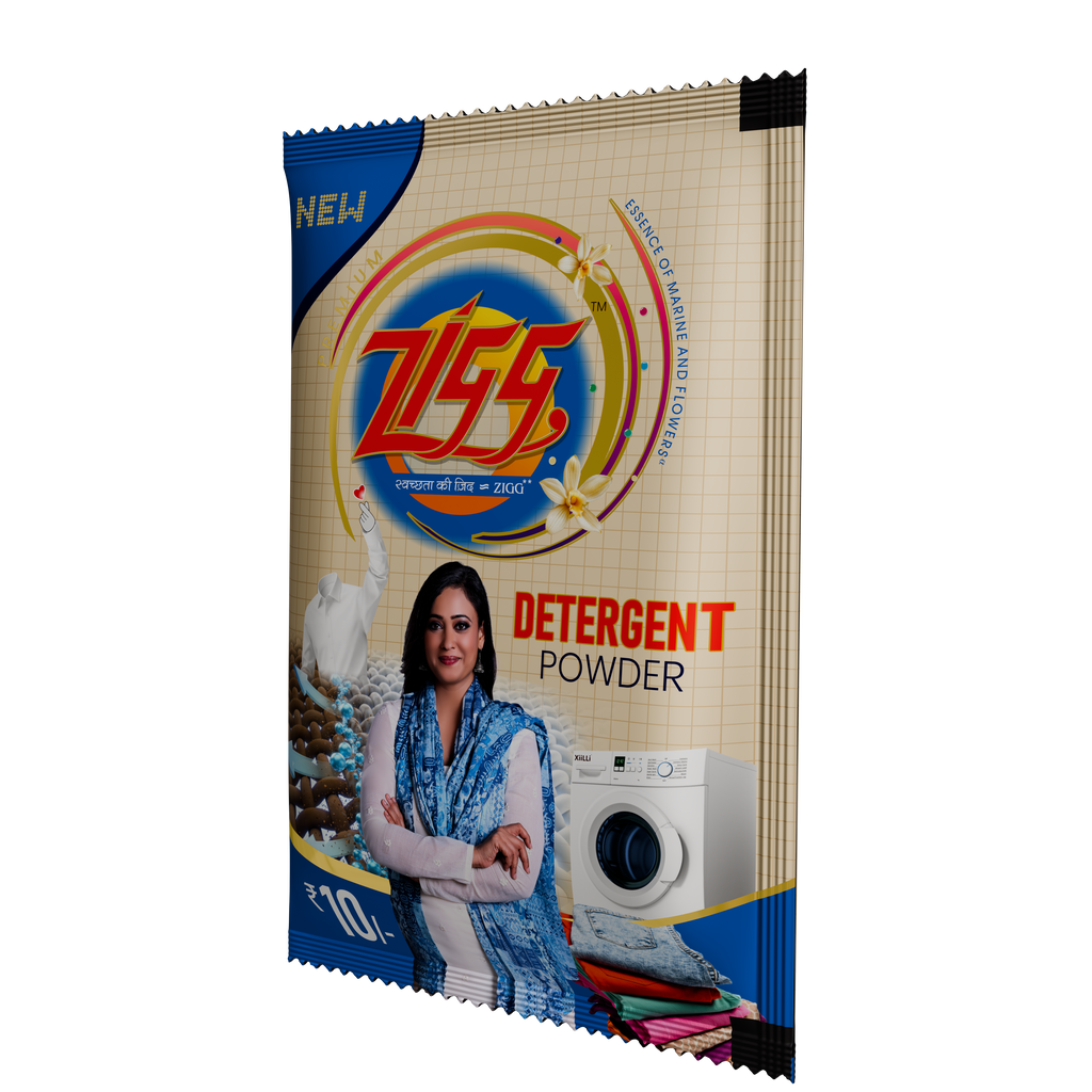 Zigg Detergent Powder 70 GM PREMIUM (Minimum 10)
