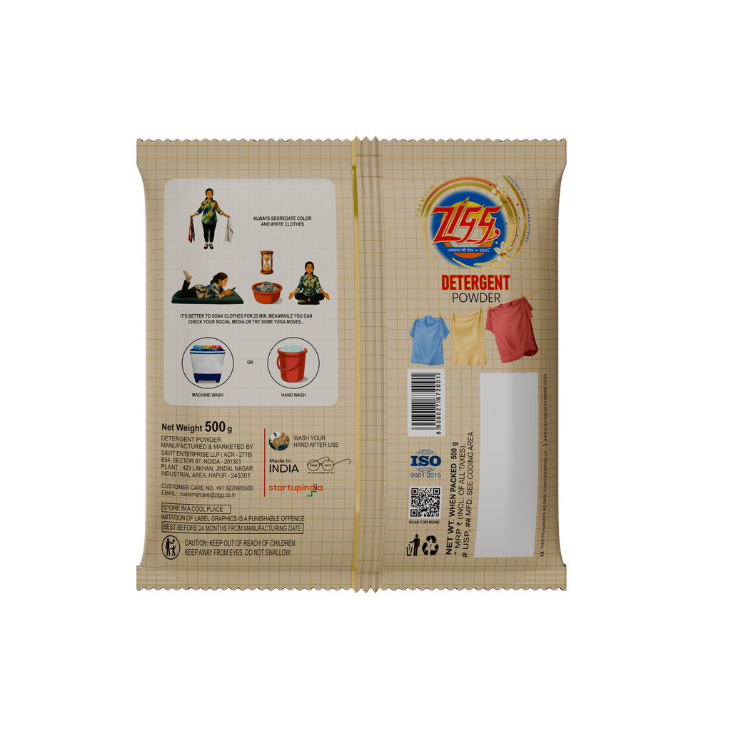 Premium Zigg Detergent 500 g