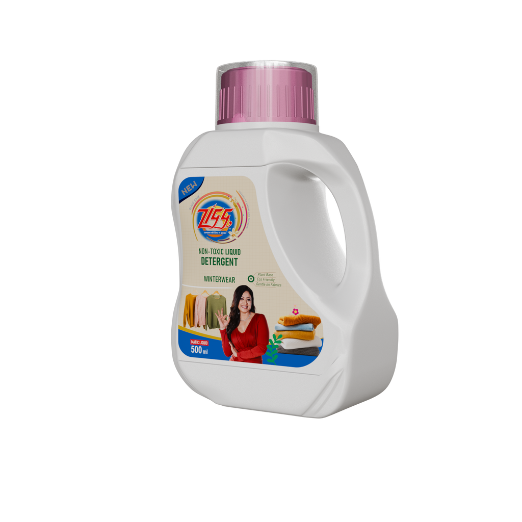 ZIGG Non-Toxic Liquid Detergent Winterwear 500 Ml | formulated using plant-based Ingredients | Eco-friendly | gentle on fabrics