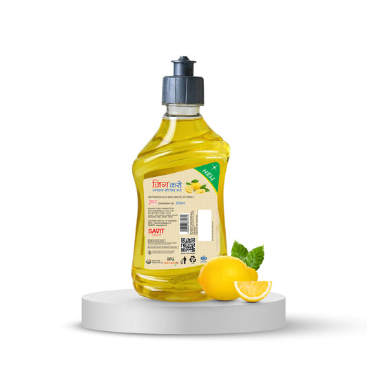 Zigg Dishwash Gel – Tough on Grease, Gentle on Hands 250ML