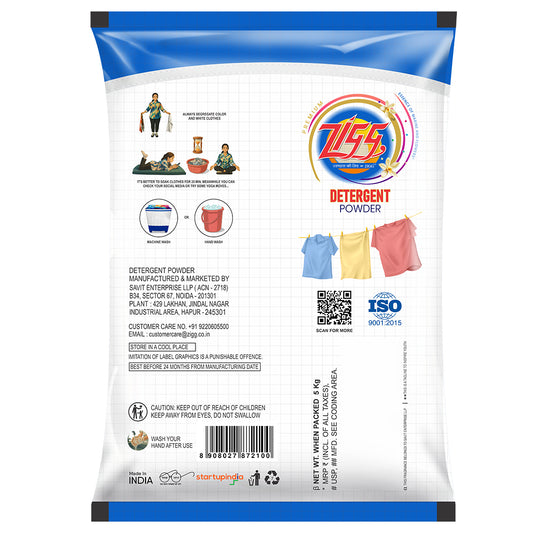 Zigg Detergent Powder 5 KG (Premium)