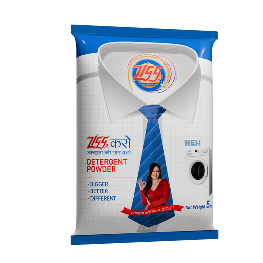 Zigg Detergent Powder 5 KG (Premium)