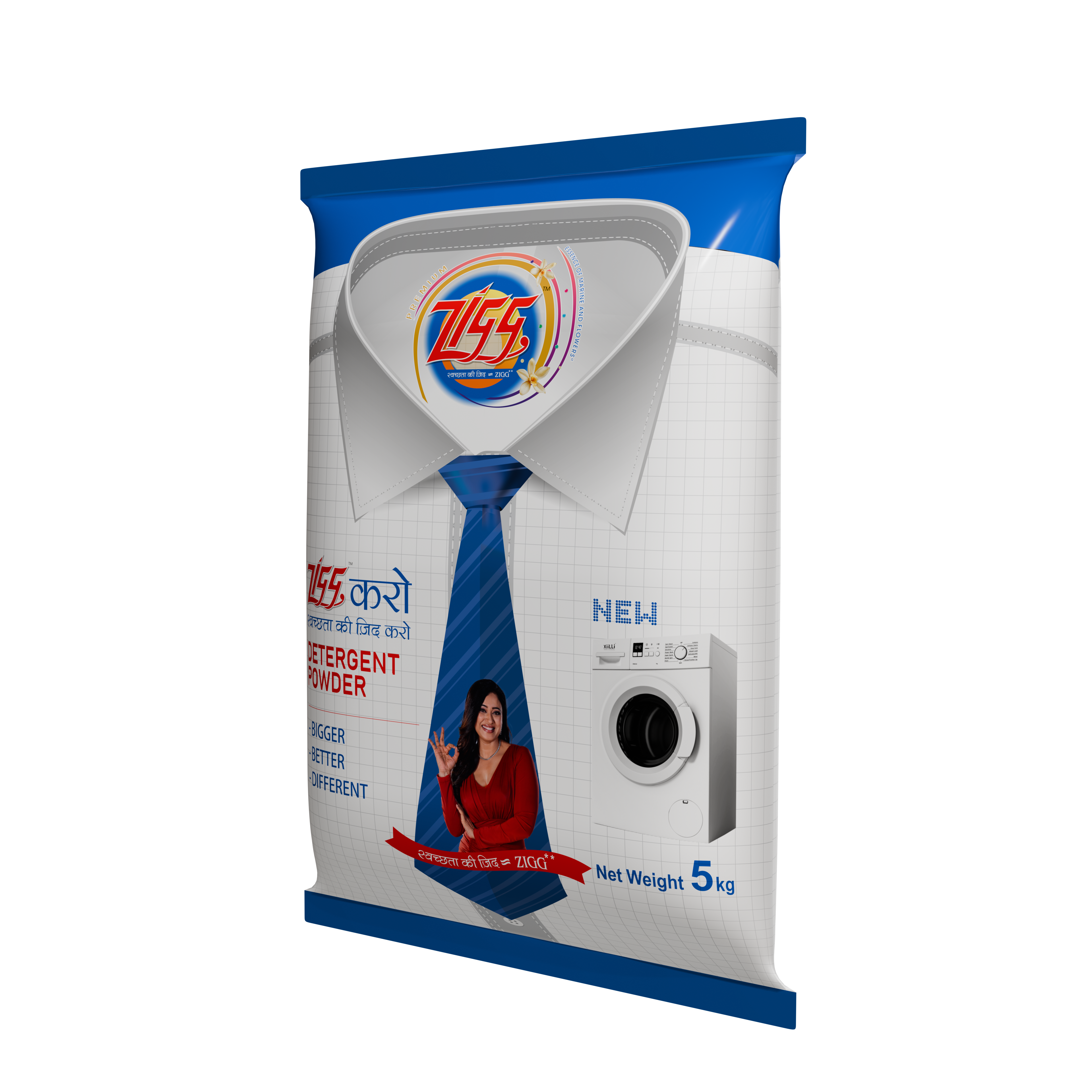 Zigg Detergent Powder 5 KG (Premium)