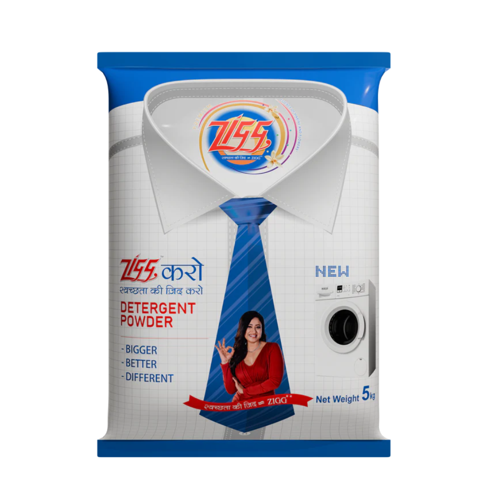 Zigg Detergent Powder 5 KG (Premium)