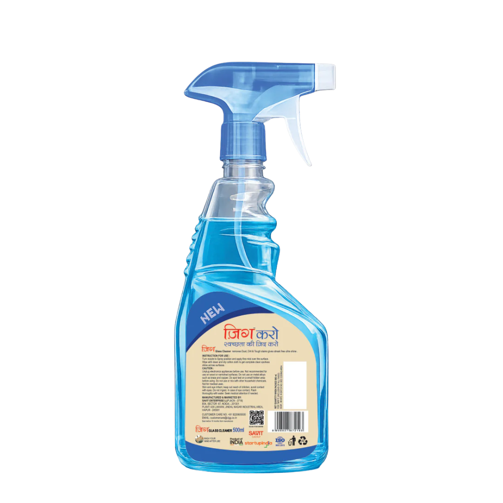 ZIGG GLASS AND MULTISURFACE CLEANER 500ML