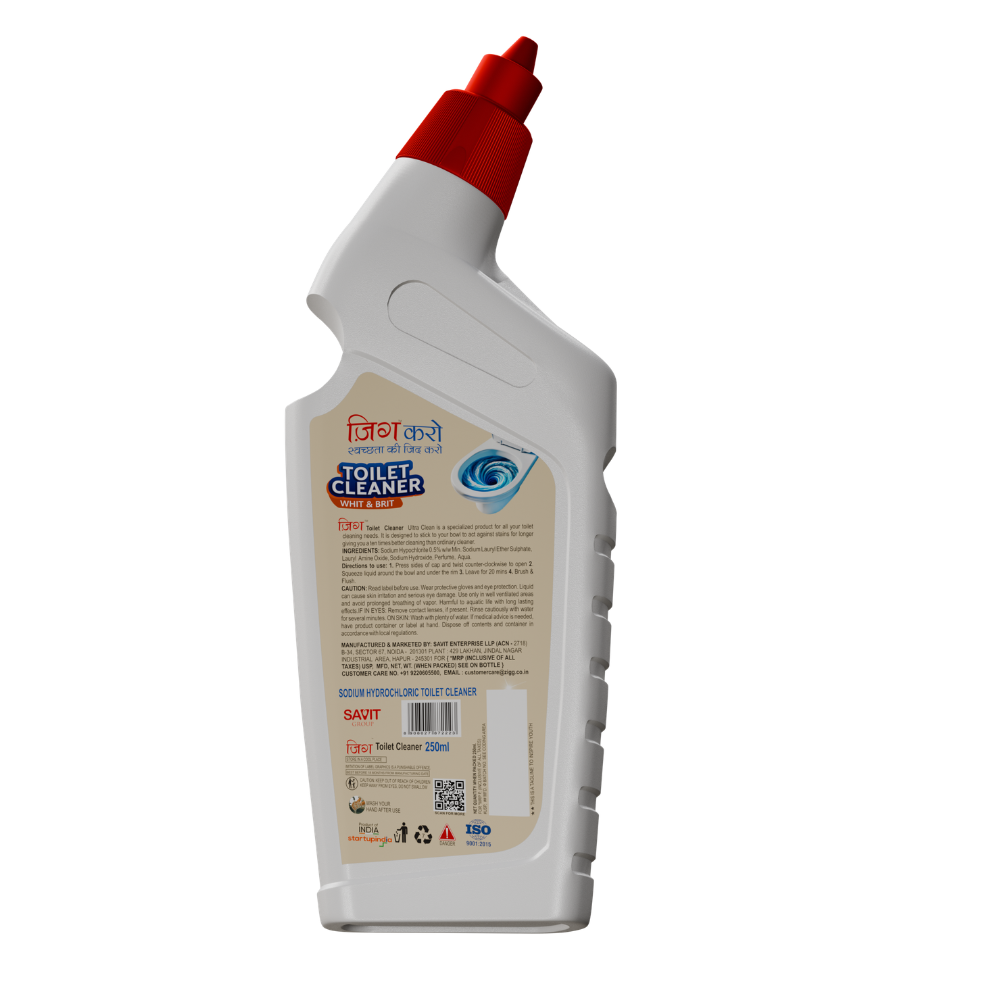 Zigg Toilet Cleaner WHIT & BRIT 500ml (Buy 1 Get 1 Free)