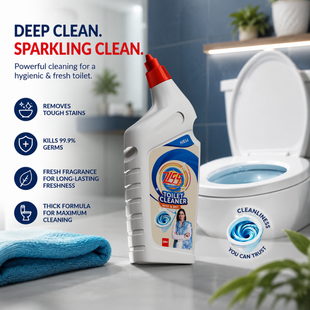Zigg Toilet Cleaner WHIT & BRIT 250ml (Buy 1 Get 1 Free)