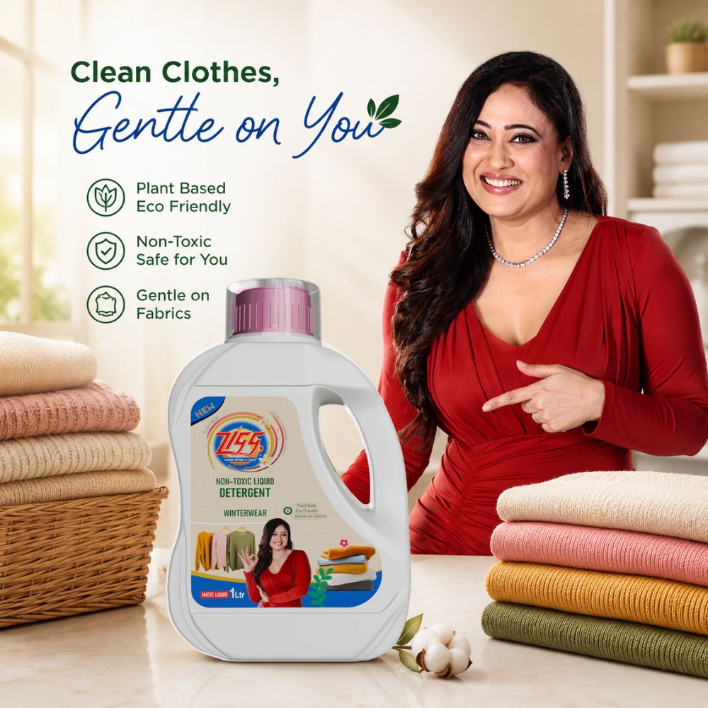 ZIGG Non-Toxic Liquid Detergent Winter Wear 1Litre | formulated using plant-based ingredients | Eco-friendly | gentle on fabrics