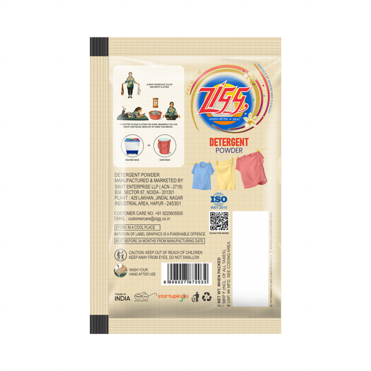 Zigg Detergent Powder 70 GM PREMIUM