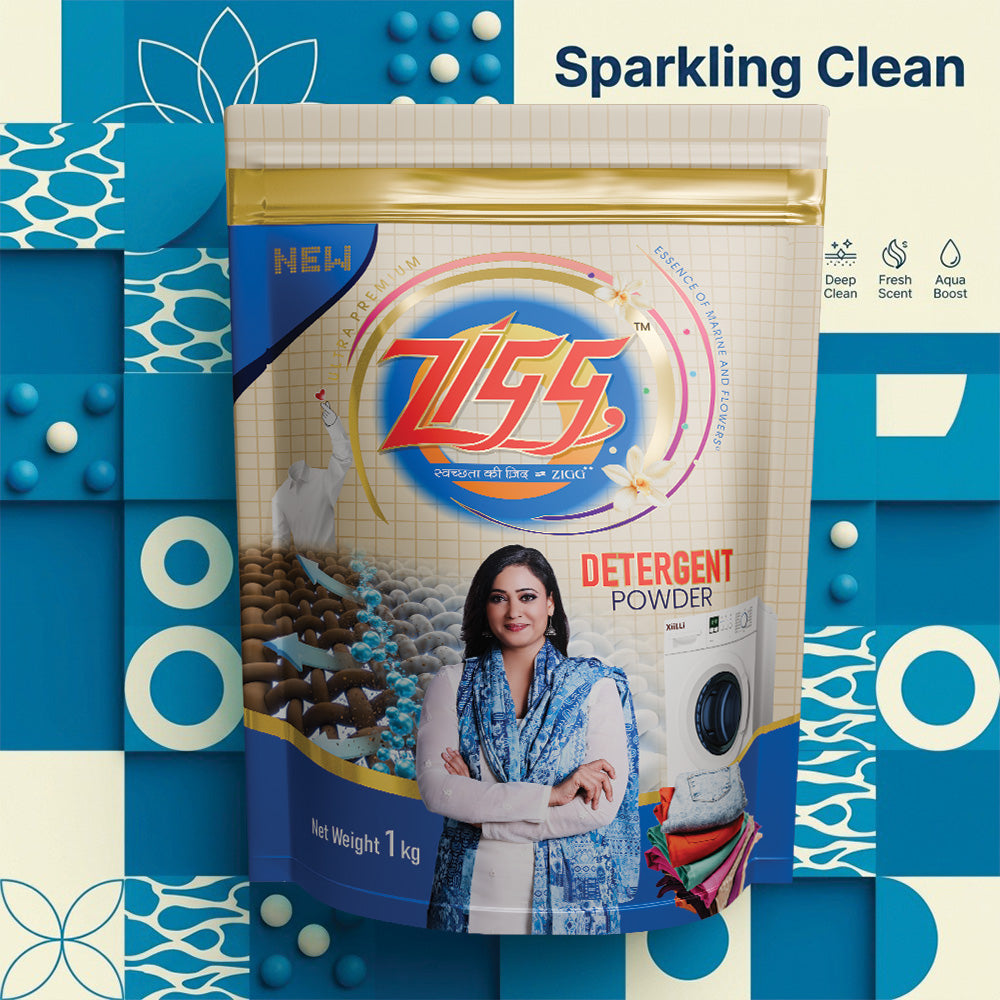 Ultra Premium Zigg Detergent Zipper lock 1kg