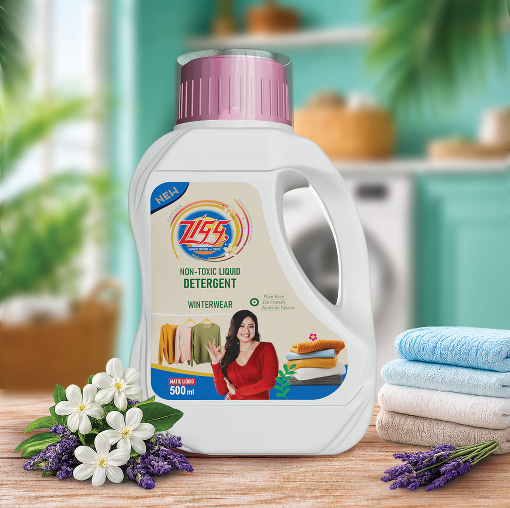 ZIGG Non-Toxic Liquid Detergent Winterwear 500 Ml | formulated using plant-based Ingredients | Eco-friendly | gentle on fabrics