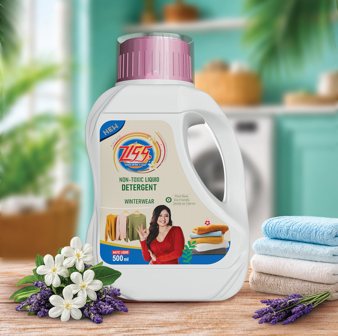 ZIGG Non-Toxic Liquid Detergent Winterwear 500 Ml | formulated using plant-based Ingredients | Eco-friendly | gentle on fabrics