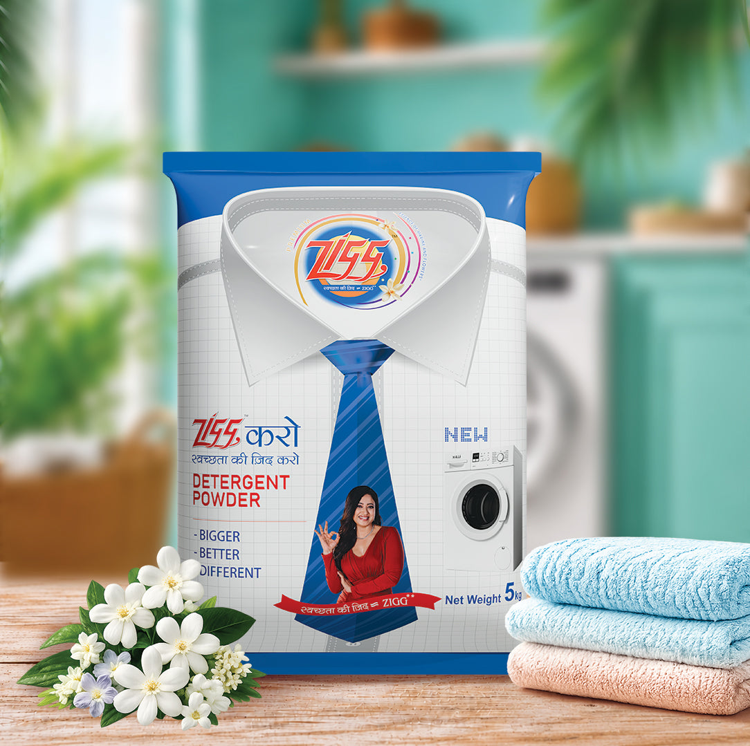 Zigg Detergent Powder 5 KG (Premium)
