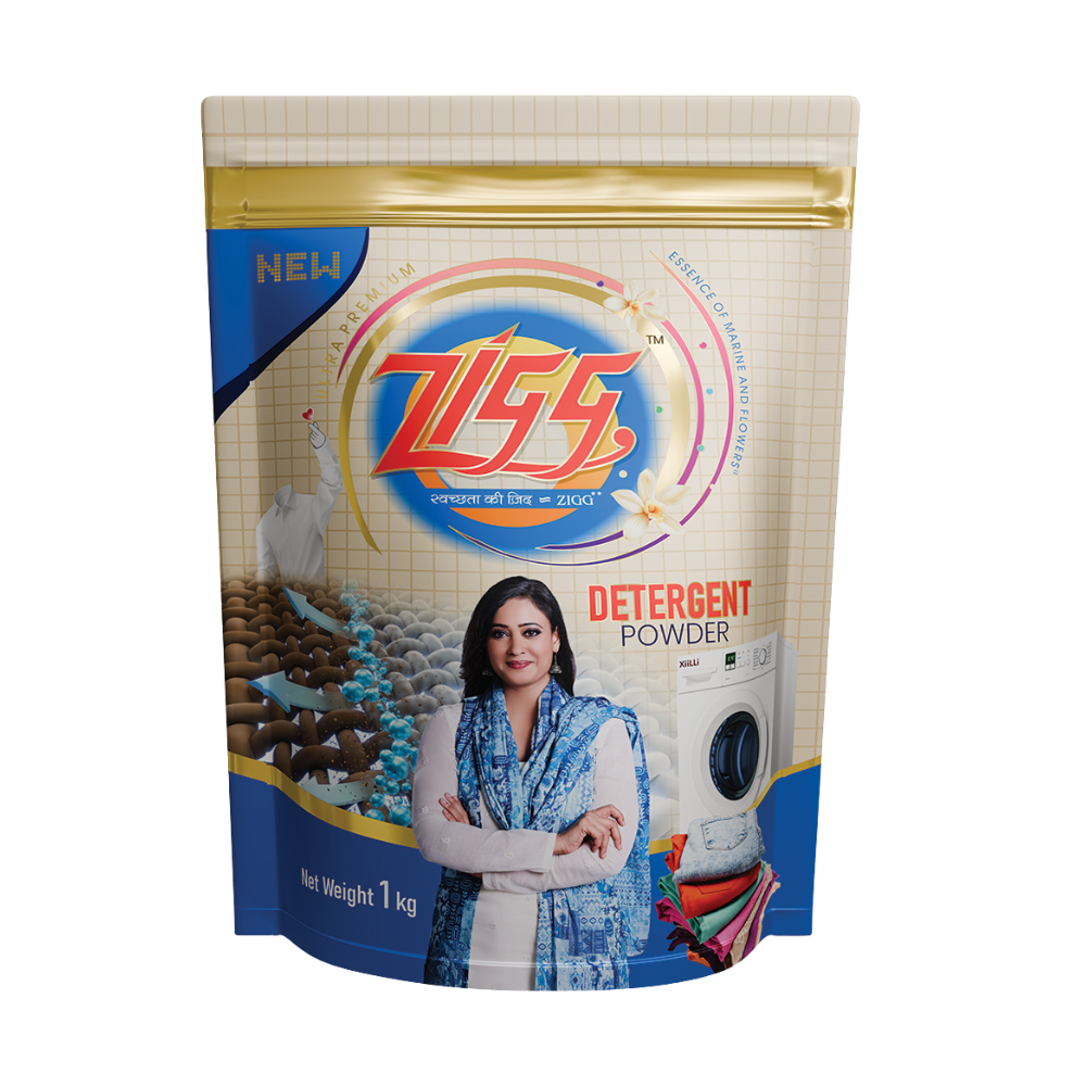 Ultra Premium Zigg Detergent Zipper lock 1kg